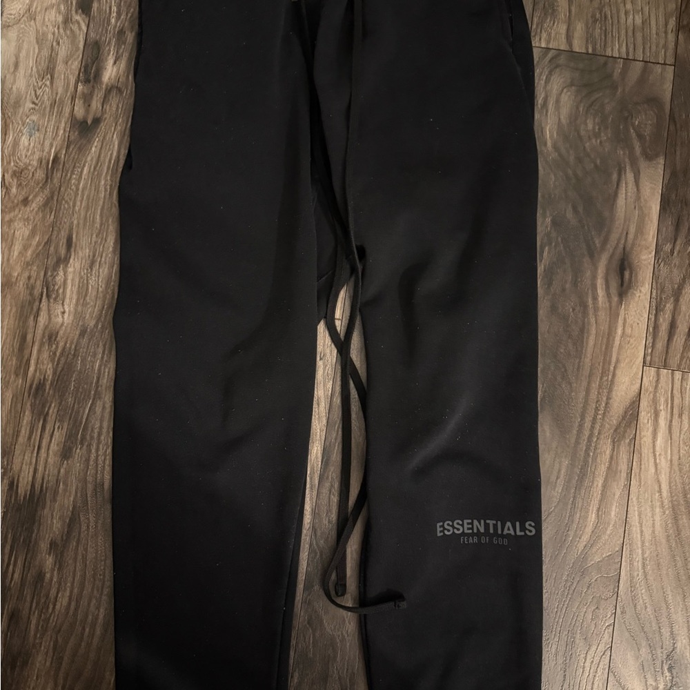 Essentials Black Men's Joggers